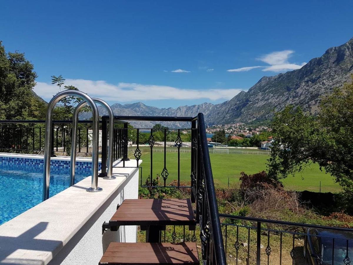 Sunshine Apartment With Private Pool And Parking Kotor Buitenkant foto